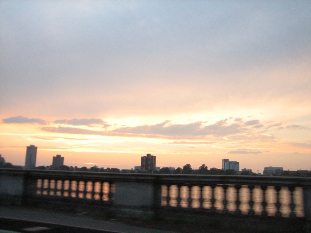 storrow drive sunset